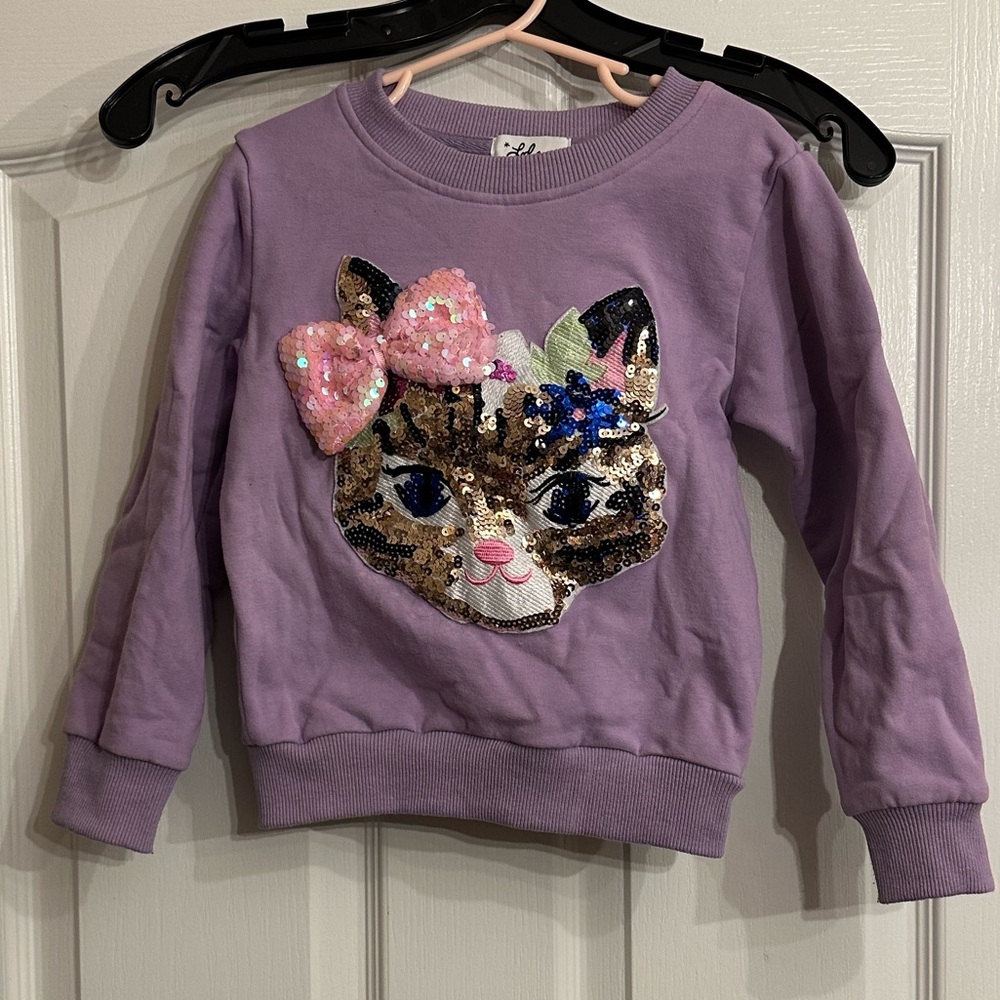 Lola and the boys sweatshirt size 4 worn ONCE